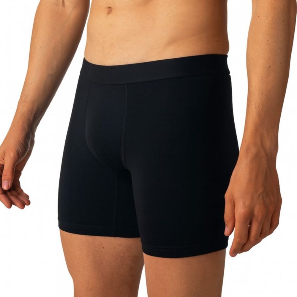 Alpine Swiss Mens Boxer Briefs 3 Pack Underwear Breathable Comfortable Trunks - Picture 3 of 7